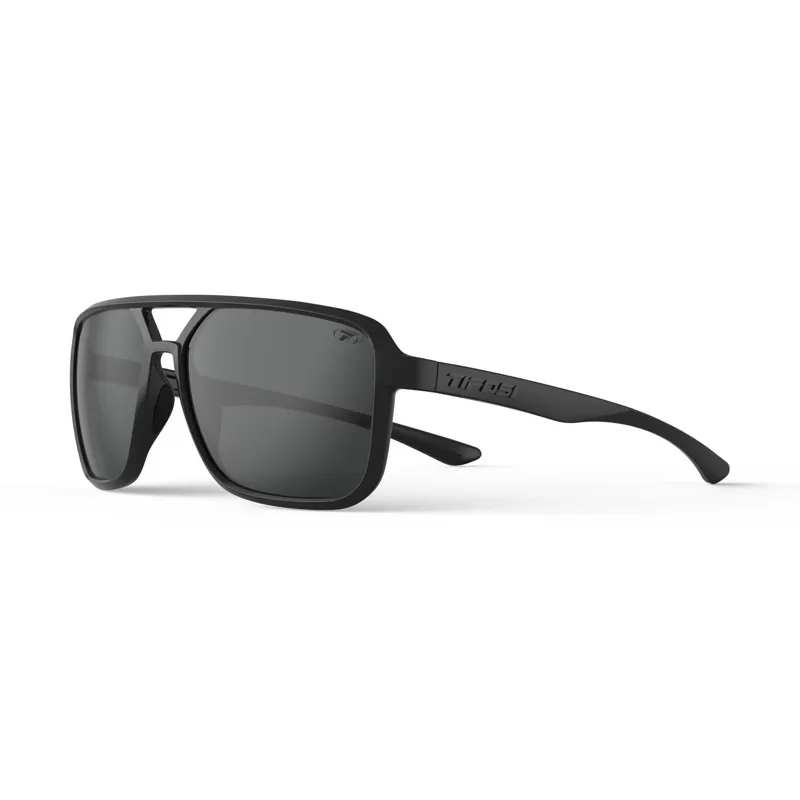 Tifosi Salto Single Lens Cycling Sunglasses - Blackout Smoke-4