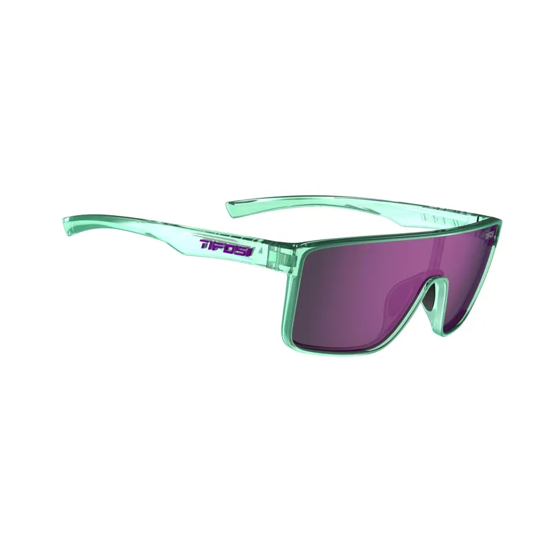 Tifosi Sanctum Single Lens Sports Sunglasses - Aqua Shimmer-2