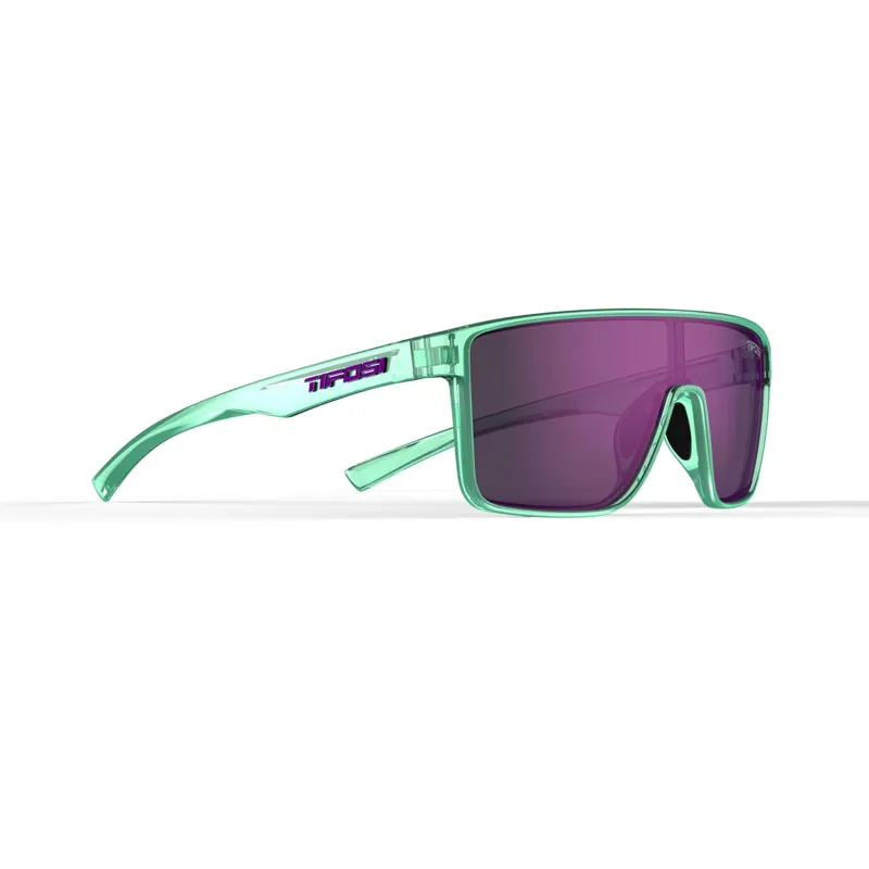 Tifosi Sanctum Single Lens Sports Sunglasses - Aqua Shimmer-4