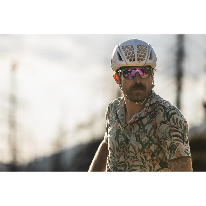 Tifosi Sanctum Single Lens Sports Sunglasses - Aqua Shimmer-5