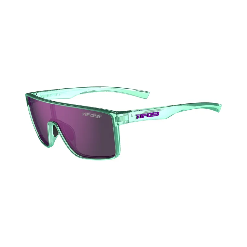 Tifosi Sanctum Single Lens Sports Sunglasses - Aqua Shimmer