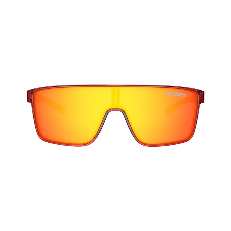 Tifosi Sanctum Single Lens Sports Sunglasses - Crystal Red Fade-1