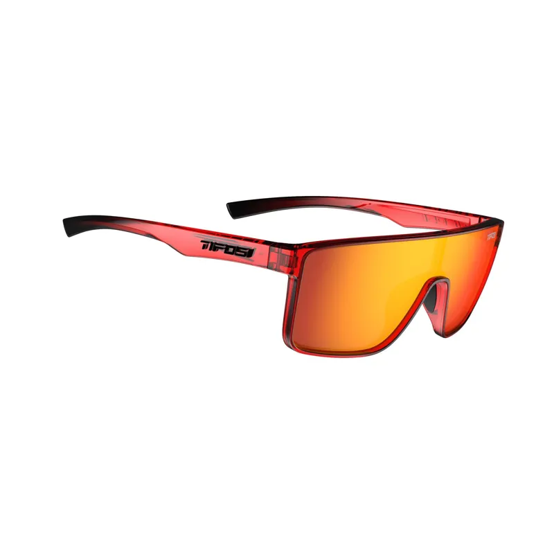 Tifosi Sanctum Single Lens Sports Sunglasses - Crystal Red Fade-2