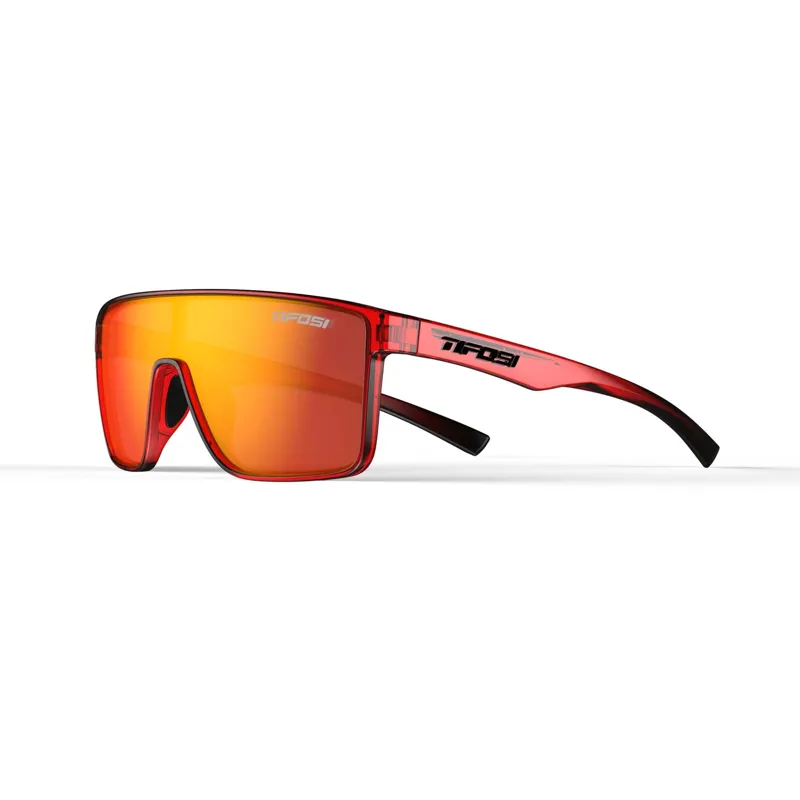 Tifosi Sanctum Single Lens Sports Sunglasses - Crystal Red Fade-3