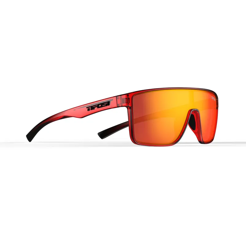Tifosi Sanctum Single Lens Sports Sunglasses - Crystal Red Fade-4