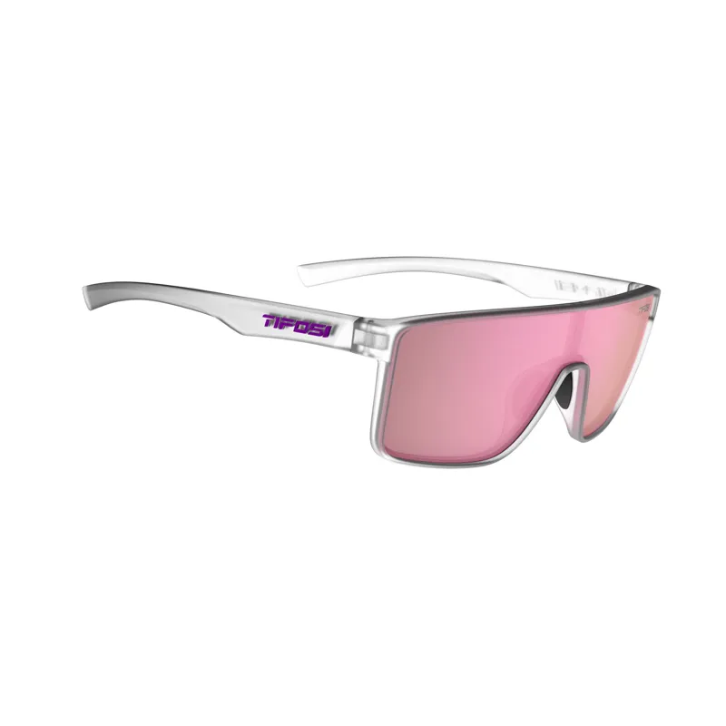 Tifosi Sanctum Single Lens Sports Sunglasses - Satin Clear-2