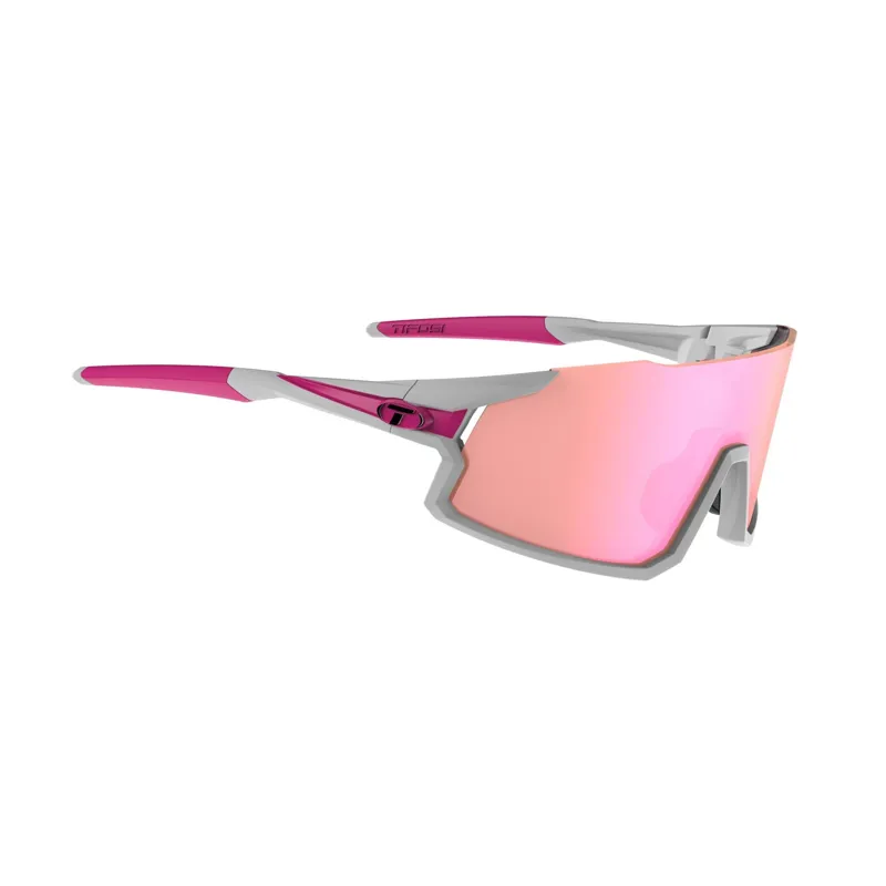 Tifosi Stash Clarion Interchangeable Lens Cycling Sunglasses - Race Pink-2