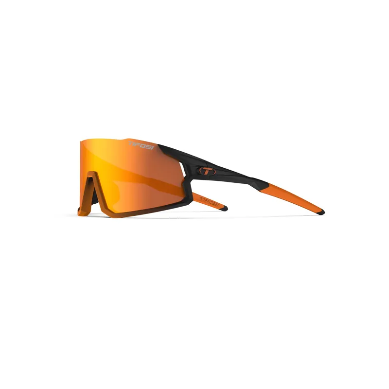 Tifosi Stash Interchangeable Lens Cycling Sunglasses - Black Orange-3