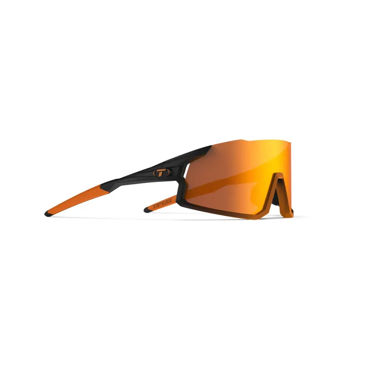 Tifosi Stash Interchangeable Lens Cycling Sunglasses - Black Orange-4