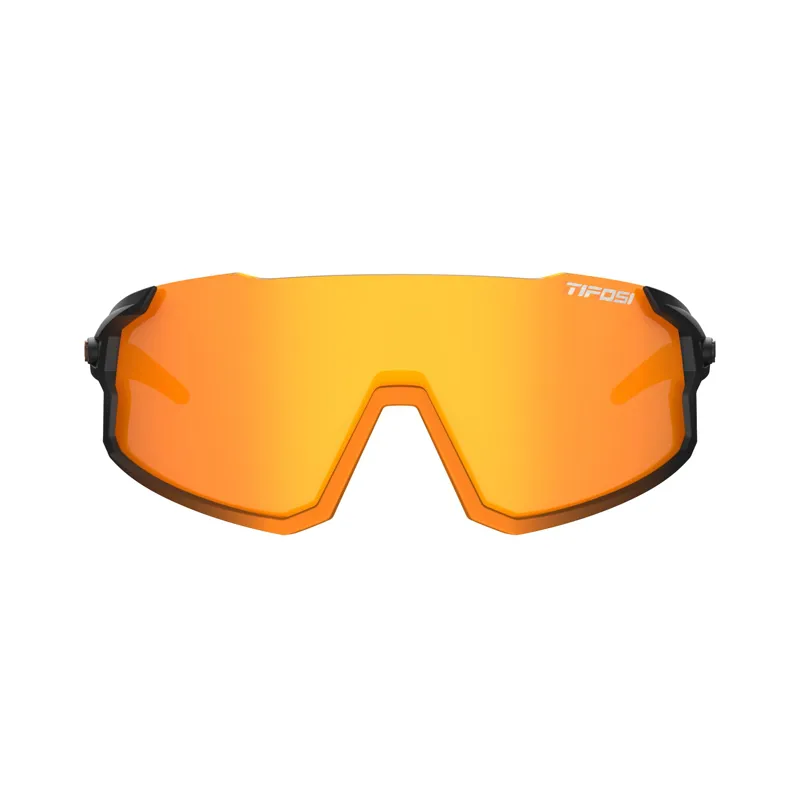 Tifosi Stash Interchangeable Lens Cycling Sunglasses - Black Orange-1