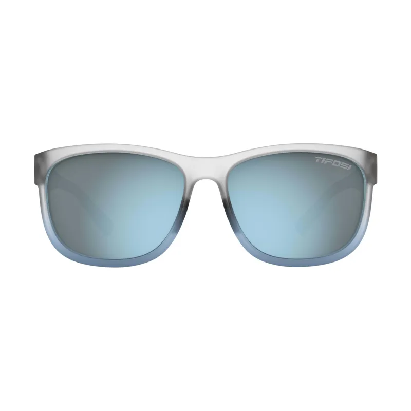 Tifosi Swank XL Single Lens Cycling Sunglasses - Frost Blue-1