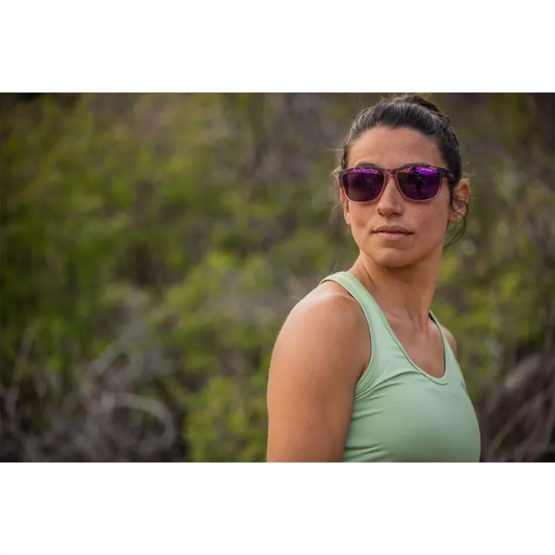 Tifosi Swank XL Single Lens Cycling Sunglasses - Pink Tortoise-1