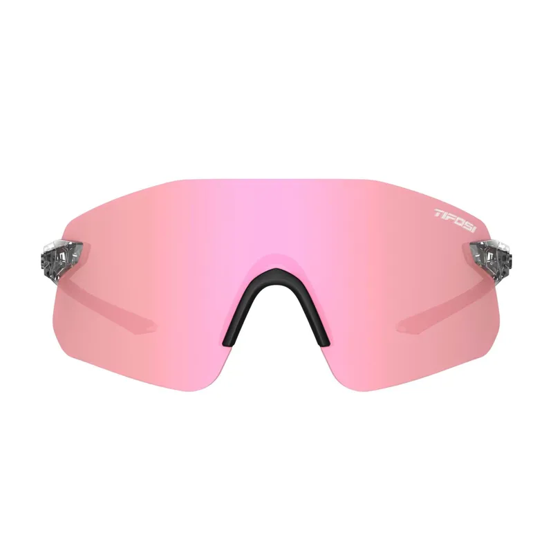 Tifosi Vogel SL Single Lens Cycling Sunglasses - Crystal Clear-1