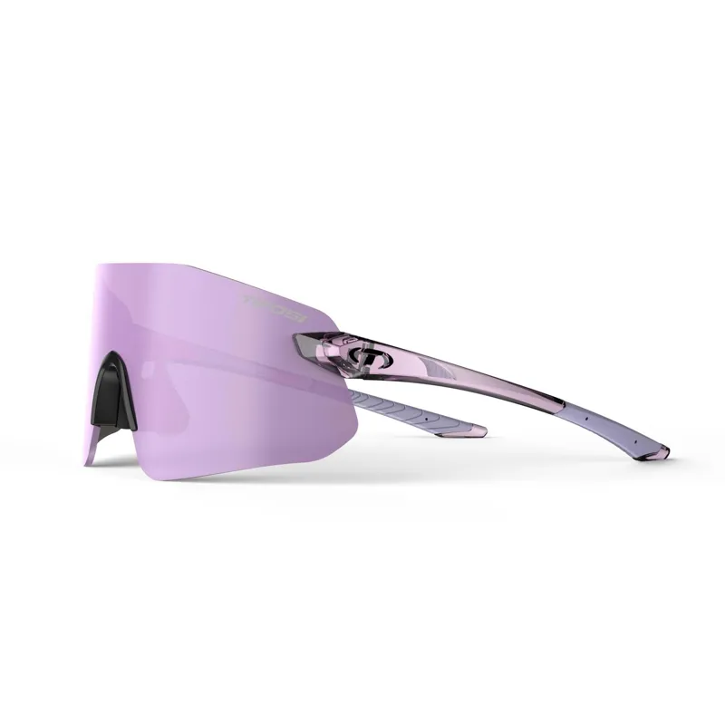 Tifosi Vogel SL Single Lens Sunglasses - Crystal Purple/Violet Mirror-4