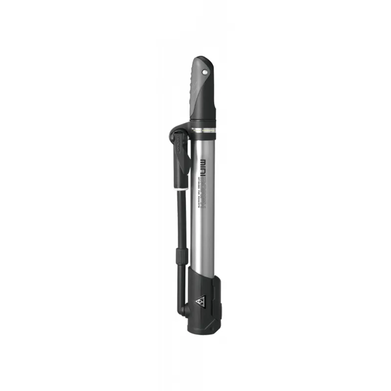 Topeak Mini Morph Bike Mini Pump without Gauge - Silver/Black