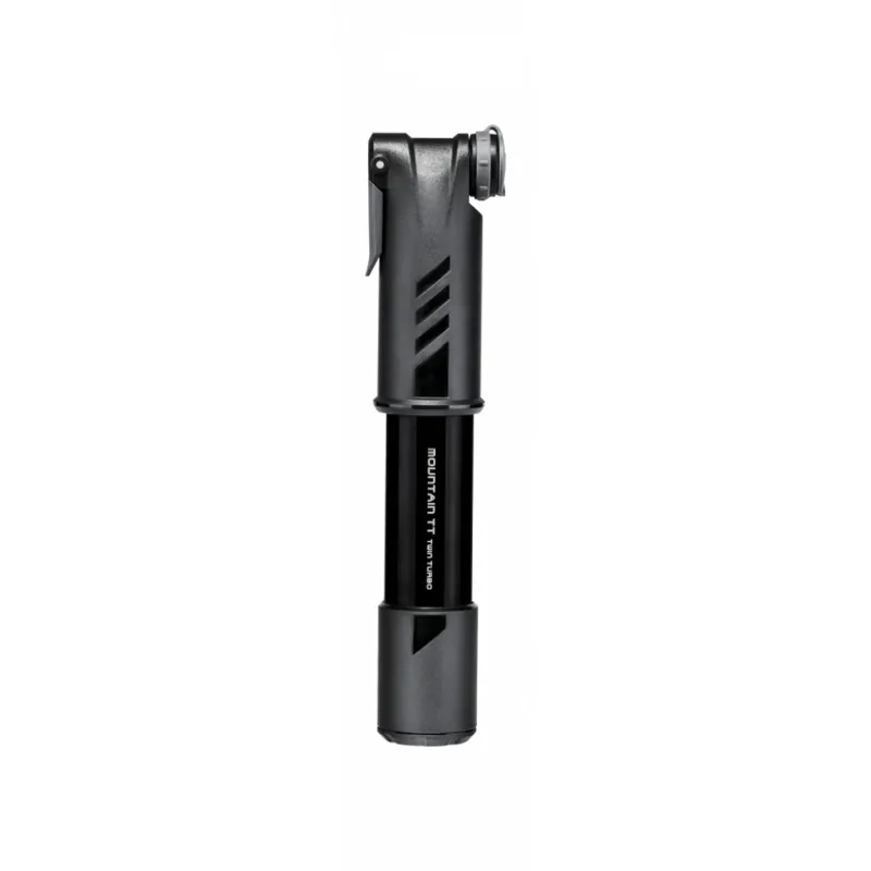 Topeak Mountain TT Twin Turbo Bike Mini Pump without Gauge - Black