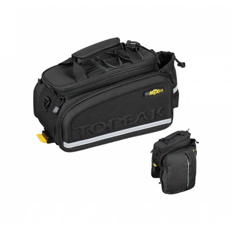 Topeak MTX Trunkbag DXP with Pannier 2.0 - Black-1