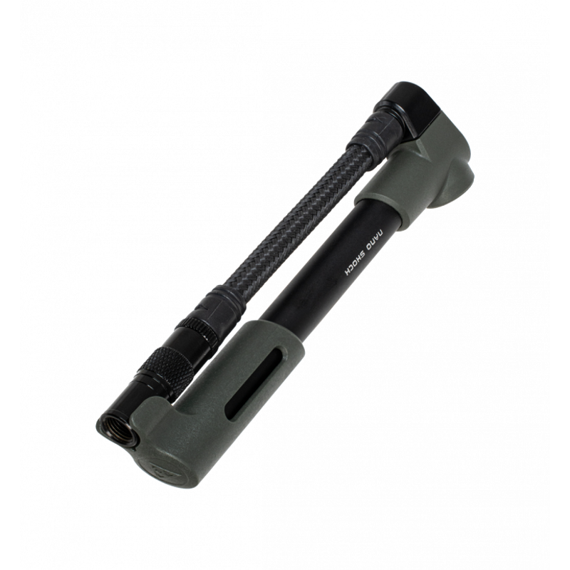 Topeak Nano Bicycle Shock Pump - Black-1