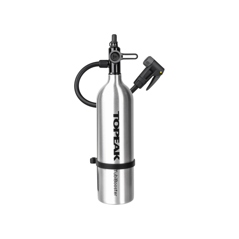 Topeak Tubibooster X Tubeless Tyre Inflator - Silver-2