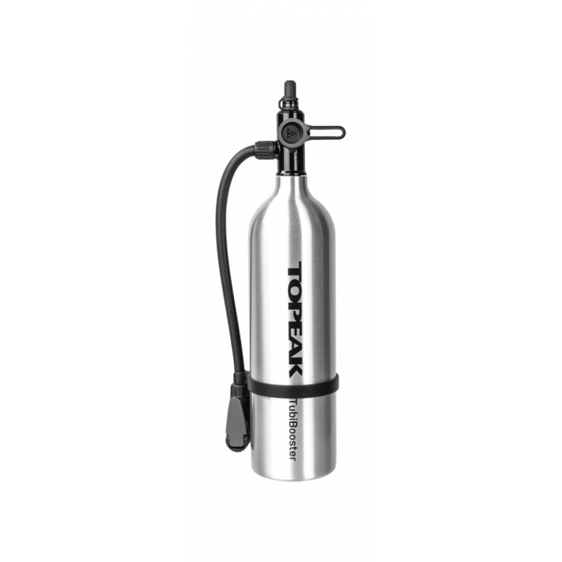 Topeak Tubibooster X Tubeless Tyre Inflator - Silver-3