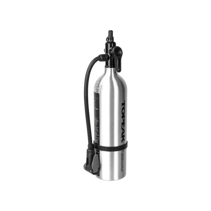 Topeak Tubibooster X Tubeless Tyre Inflator - Silver-4