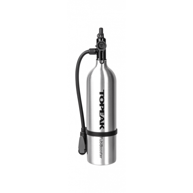 Topeak Tubibooster X Tubeless Tyre Inflator - Silver