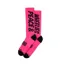 Troy Lee Deisgns Cycling Performance Socks - Peace and Wheelies Fuscia