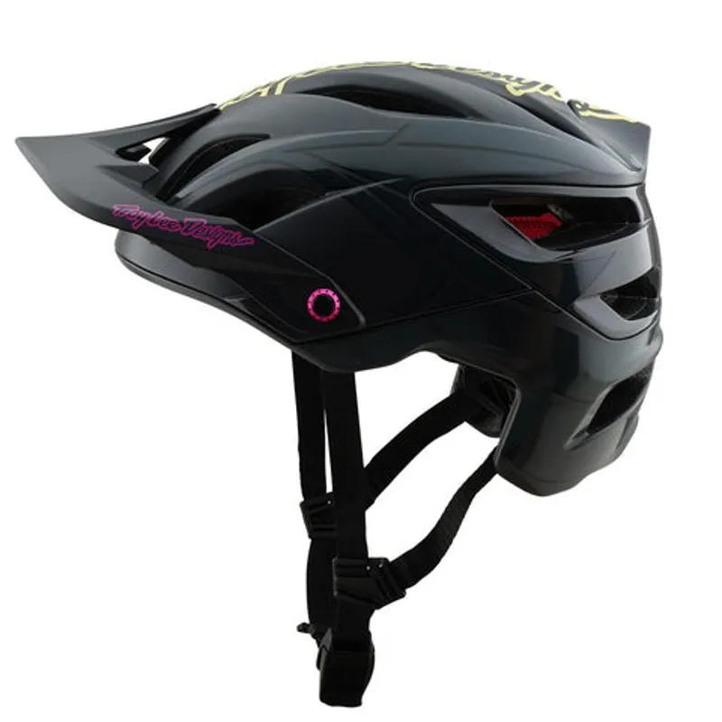 Troy Lee Designs A3 Mountain Bike Helmet with MIPS - Ghostwing Charcoal