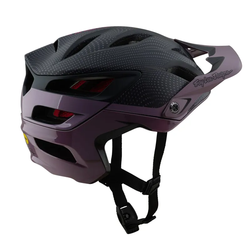 Troy Lee Designs A3 Mountain Bike Helmet with MIPS - Halo Purple-1