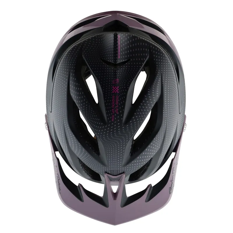 Troy Lee Designs A3 Mountain Bike Helmet with MIPS - Halo Purple-3