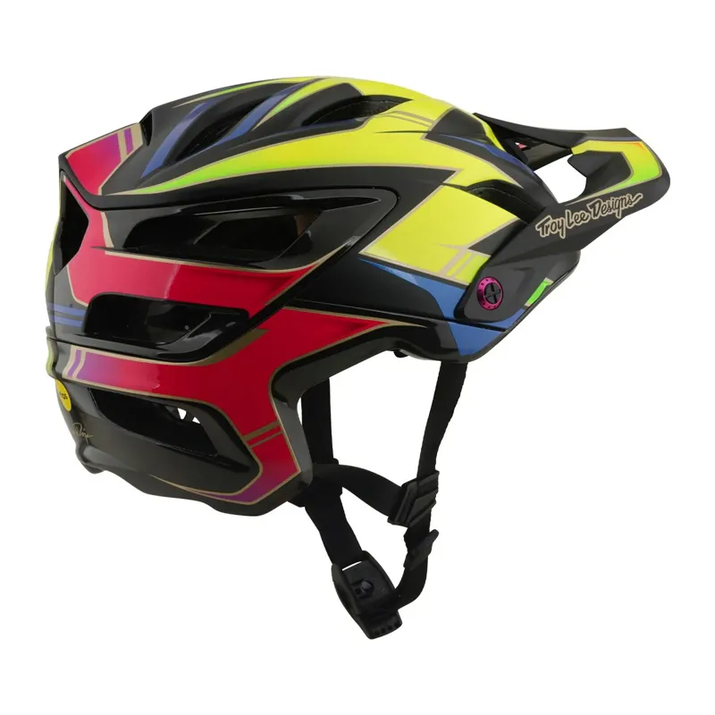 Troy Lee Designs A3 MTB Helmet with MIPS - Electra Black-4