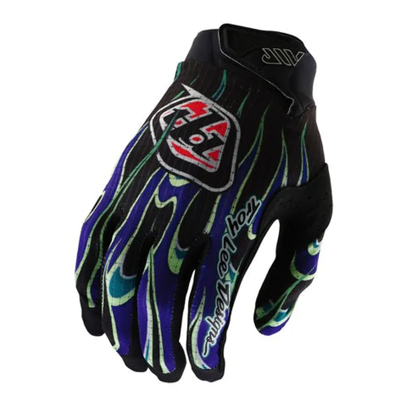Troy Lee Designs Air Mountain Bike Gloves - Torched Black/Purple