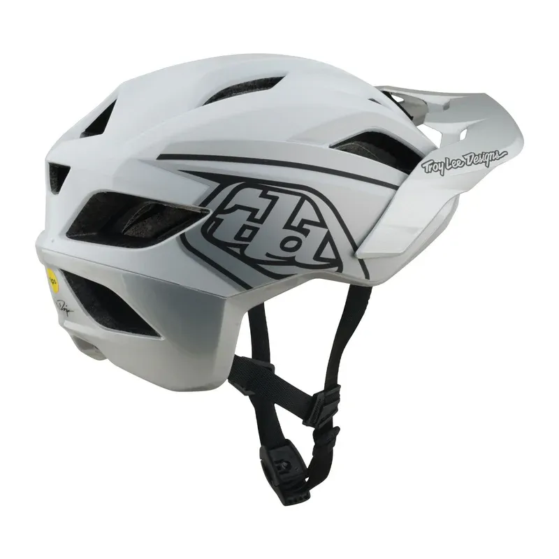 Troy Lee Designs Flowline SE MTB Helmet with MIPS - Phantom White-1