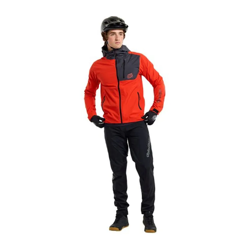 Troy Lee Designs Resist Mens Mountain Bike Jacket - Mono Fuego-4