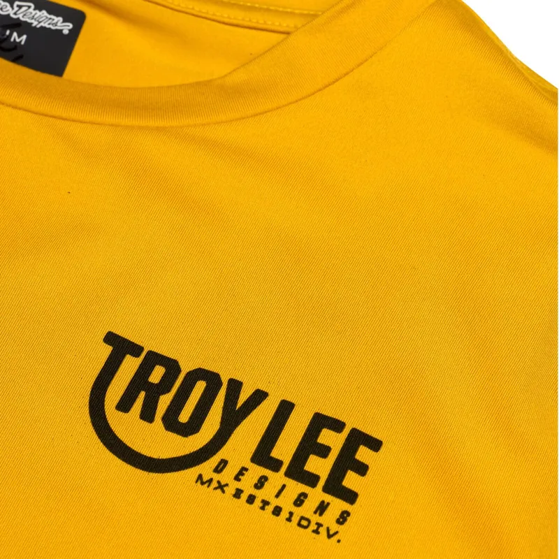 Troy Lee Designs Ruckus Long Sleeve Mens Ride Jersey - Eyez Safron-3