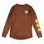 Troy Lee Designs Ruckus Ride Mens Mountain Bike Jersey - Wheelies Chocolate