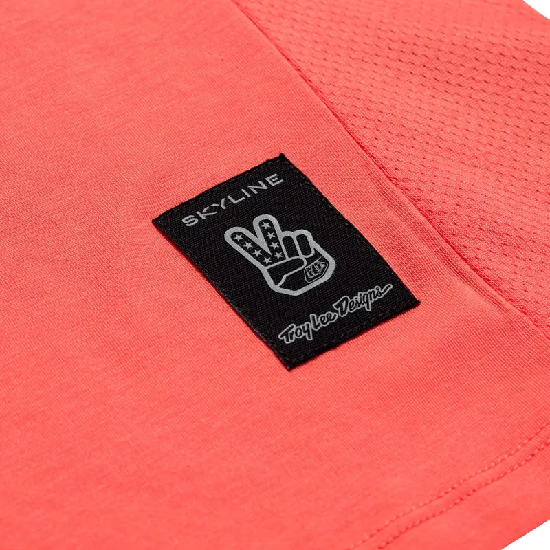 Troy Lee Designs Skyline Long Sleeve Mens Ride Jersey - Melon-3