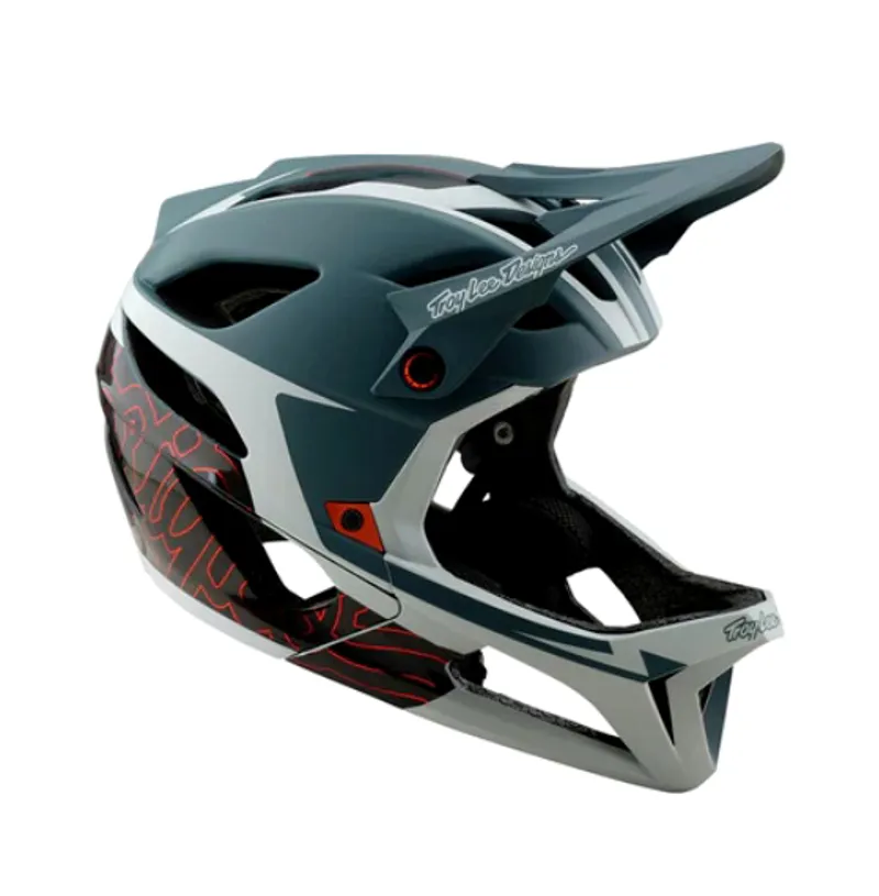 Troy Lee Designs Stage Full Face MTB Helmet with MIPS - Smoke - XL/2XL-5