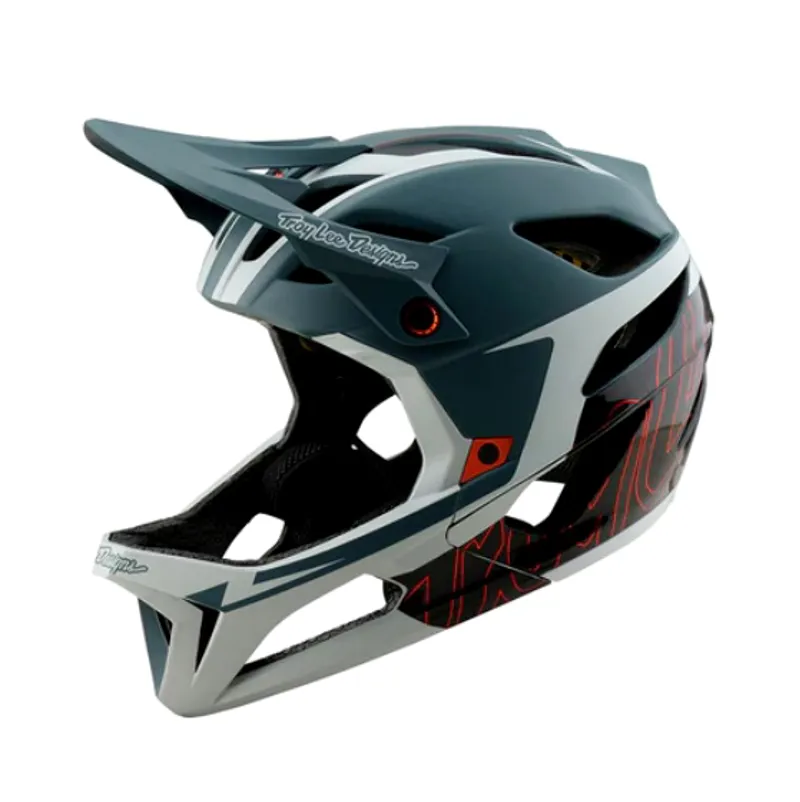 Troy Lee Designs Stage Full Face MTB Helmet with MIPS - Smoke - XL/2XL-6