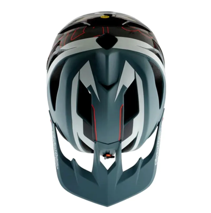 Troy Lee Designs Stage Full Face MTB Helmet with MIPS - Smoke - XL/2XL-7