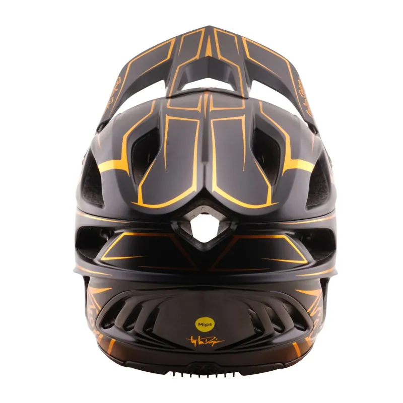 Troy Lee Designs Stage Stunt 3/4 MTB Helmet - Pinstripe Black-4