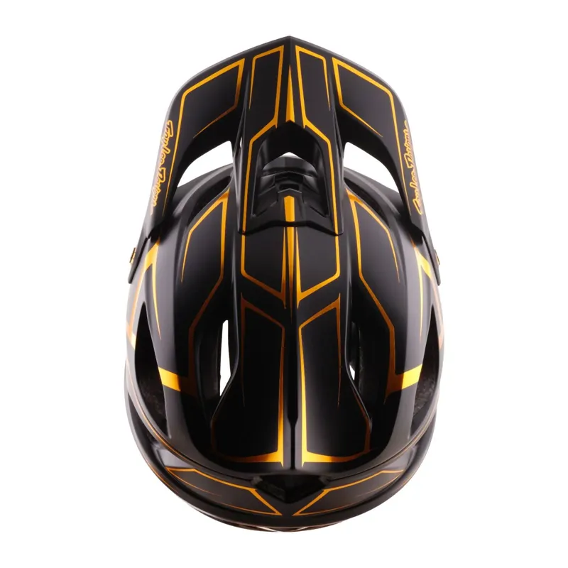 Troy Lee Designs Stage Stunt 3/4 MTB Helmet - Pinstripe Black-3