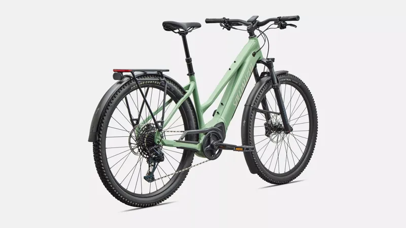 2026 Turbo Tero 5.0 EQ Step-Through Electric Hybrid Bike - Gloss Pistachio-2