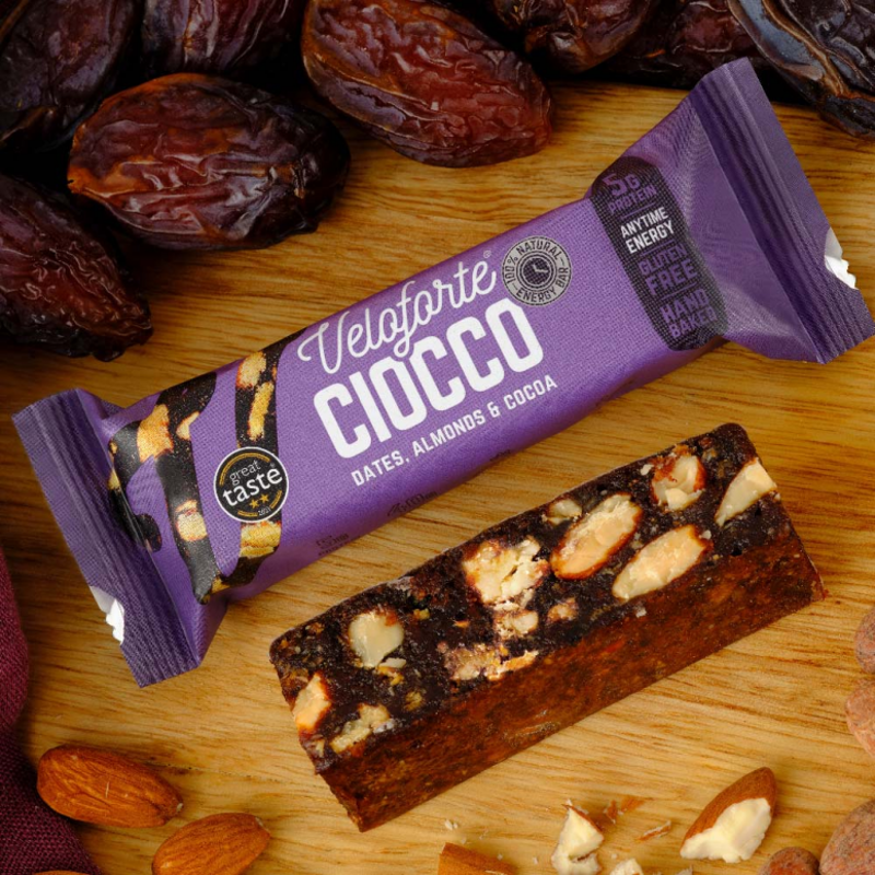 Veloforte Ciocco Energy Bar - Dates/Almonds/Cocoa-1