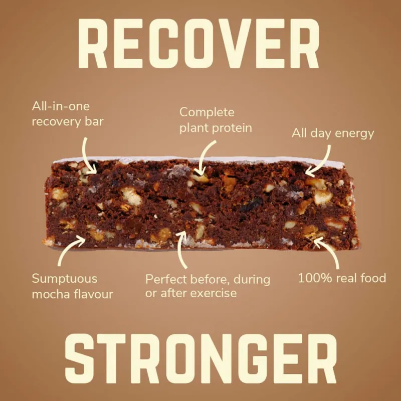 Veloforte Mocha Protein Recovery Bar - Hazelnut/Coffee/Cocoa-4
