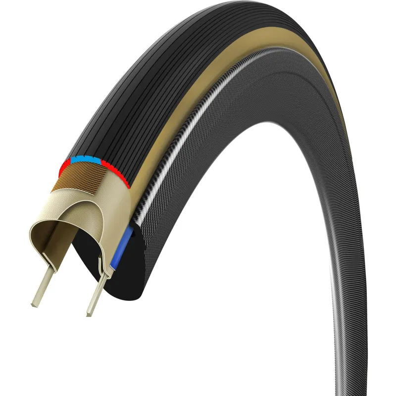 Vittoria Corsa Pro 700c Fold TLR G2.0 Road Cycling Tyre - Black Tan-2