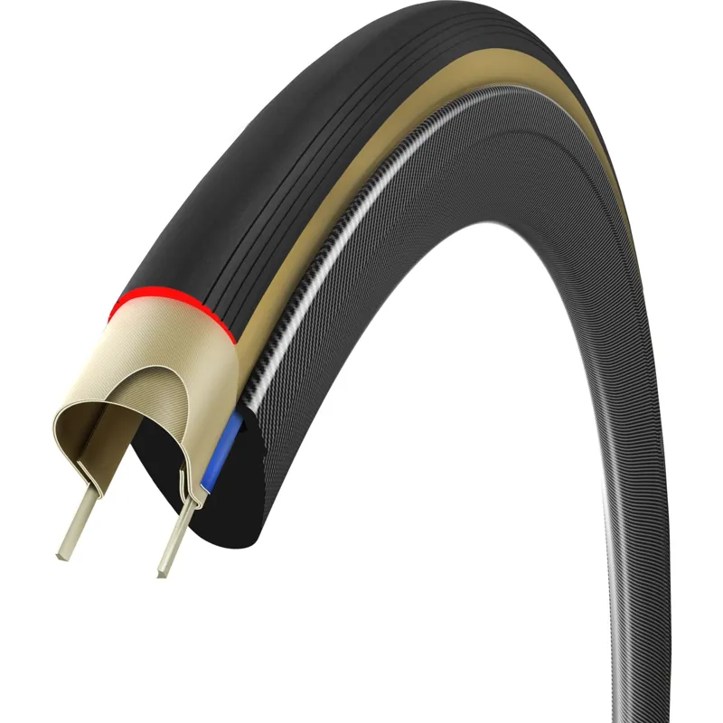 Vittoria Corsa Pro Speed 700c TLR Para G2.0 Tubeless Ready Tyre - Black/Tan-2