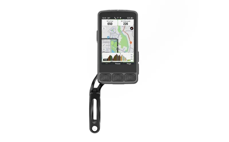 Wahoo Elemnt Roam 3 and Bolt 3 Out Front Mount - Black-8
