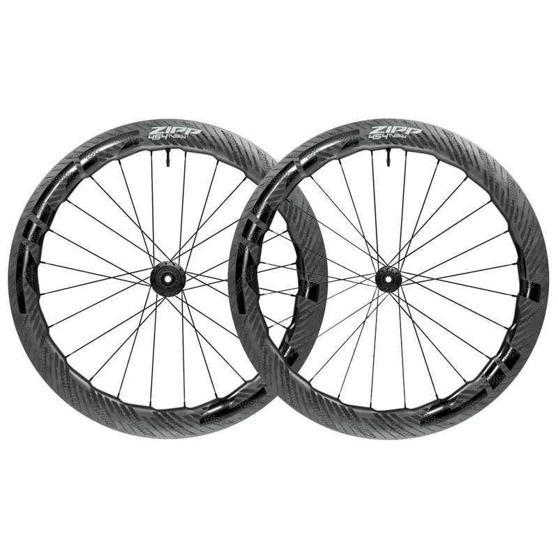 Zipp 454 NSW Carbon Tubeless Disc Brake 700c Wheelset C1 - 11/12-Speed
