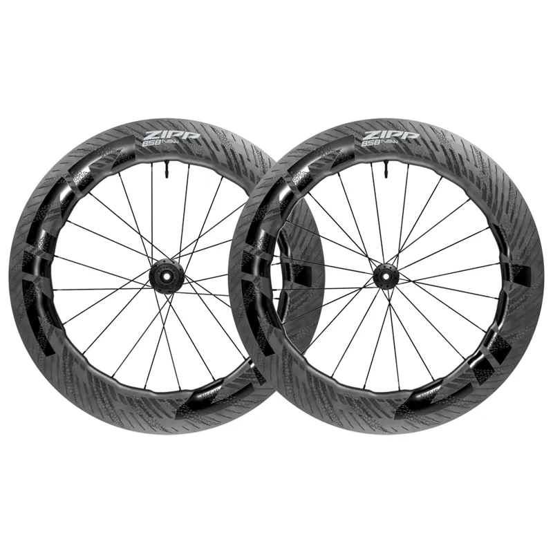 Zipp 858 NSW Carbon 700c Road Cycling Wheelset D1 - XDR